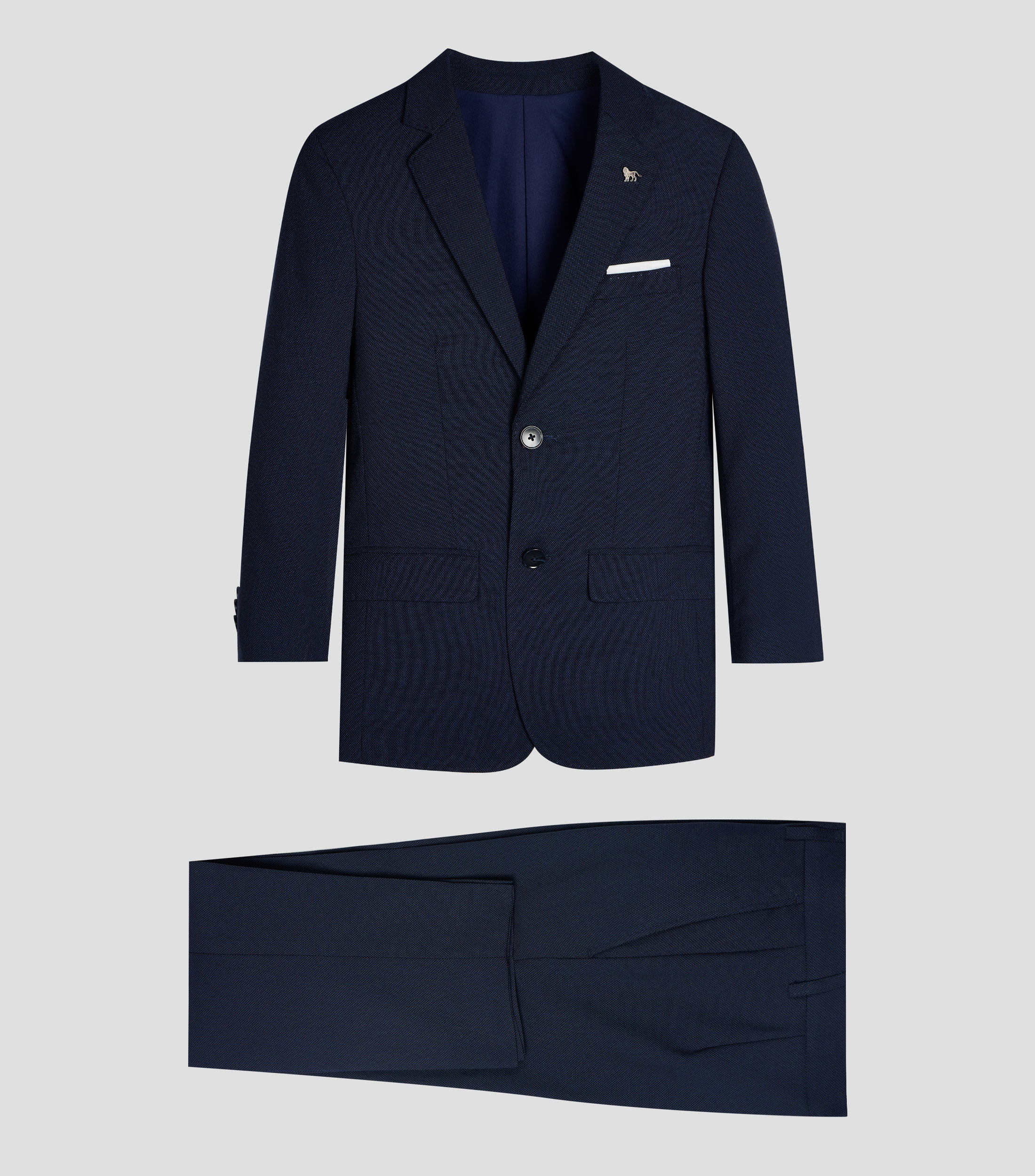Traje de corte slim liso Niño